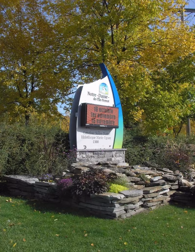 Notre-Dame-Îles-Perrot Affichage numérique